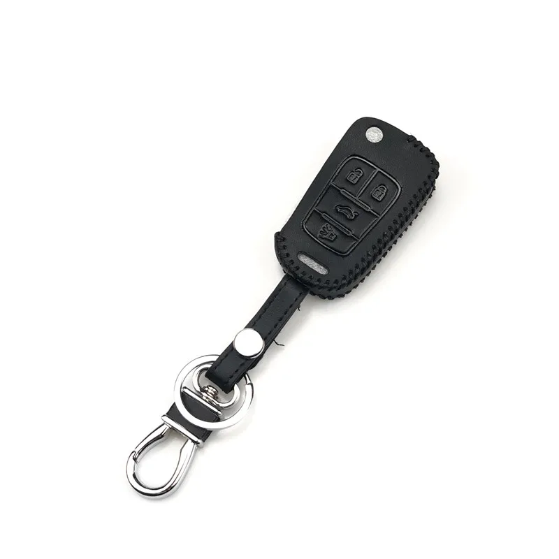 Брелок для ключей от автомобиля ключ чехол для Chevrolet Volt Malibu Camaro Кобальт Orlando Spark Колорадо болт Onix траверс блейзер - Название цвета: C Type black thread
