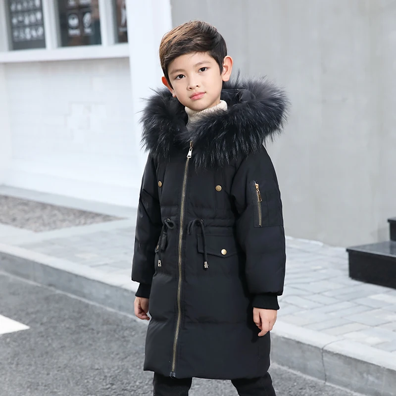 winter-children-s-duck-down-jackets-parkas-fur-big-boy-coats-snow-wear