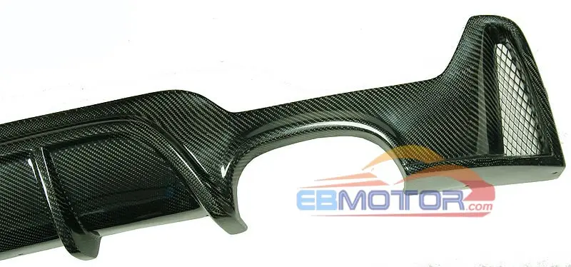 Труба из углеродистого волокна 3K Настоящее углеродного волокна спойлер задней крышки Diff Применение r для BMW F32 F33 F36 420i 428i Применение с 4 наконечниками выхлопов B167