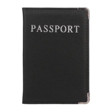 2019 new Unisex Passport Holder Protector Wallet Business Card Case Soft Cover Organizer