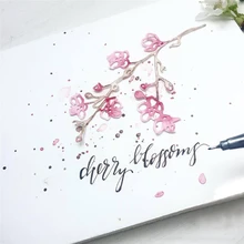 GJCrafts Цветочные Металлические Штанцевые формы Новый 2019 для Букета Ремесла Умирает Скрапбукинг