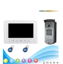 V70H-ID video door phone intercom system w/ unlock by inductive card INTERCOM system video doorbell video door system DOOR bell