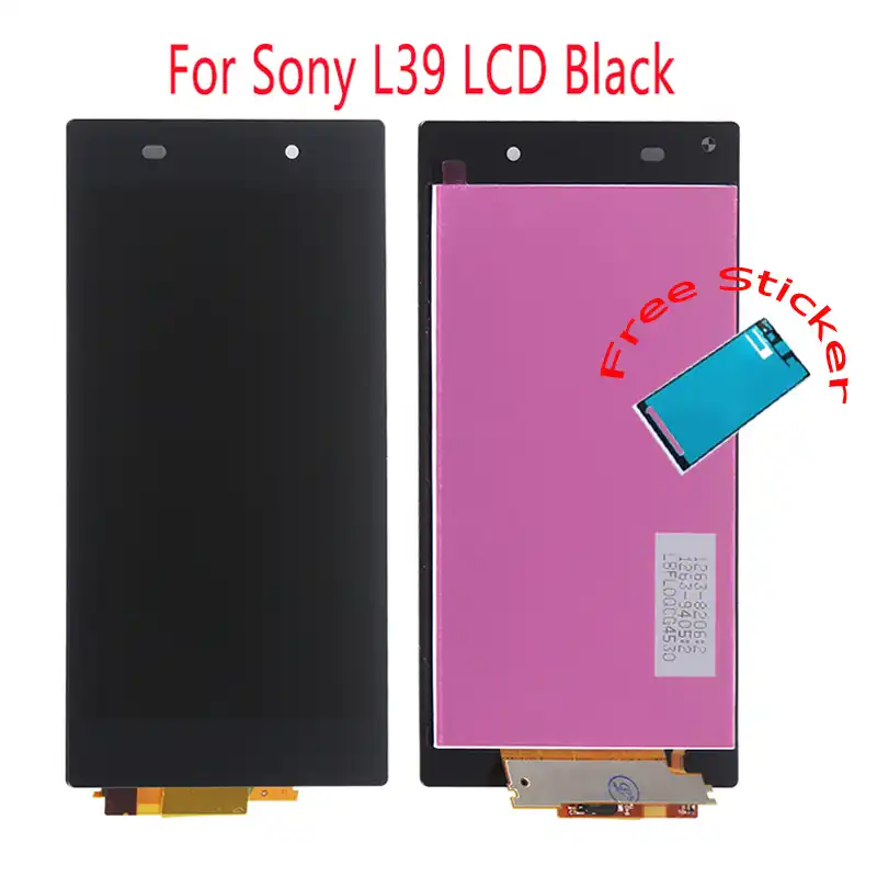 Lcd кодирующий преобразователь сенсорного экрана в сборе для sony xperia Z1 L39H L39 c6902 c6903 C6906 клейкая + передняя и задняя ленты - изображение