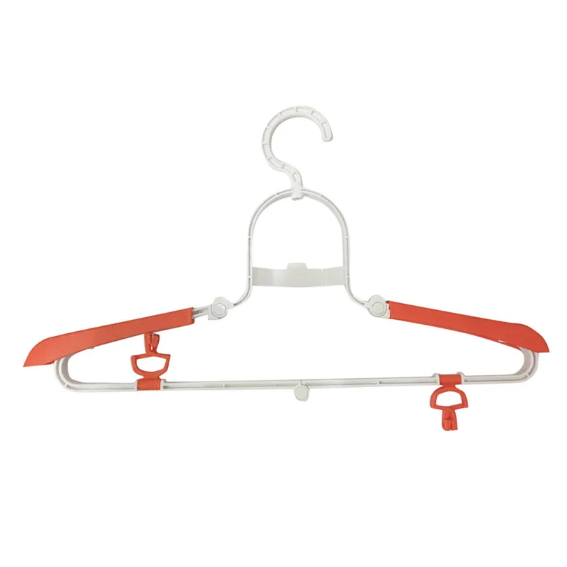 Household Storage Shelf Clothes Hanger DryerNew Portable Travel Folding Hanger Multifunctional Telescopic Hanger  (3)