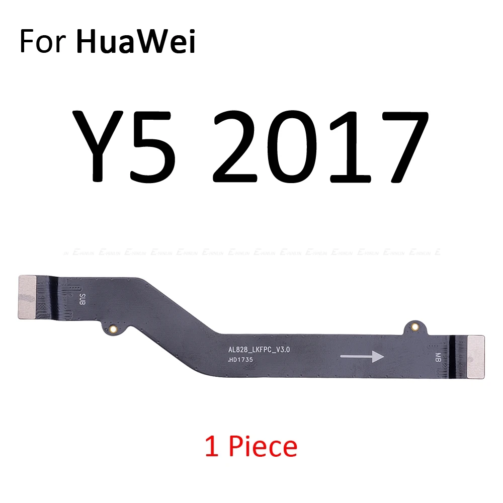 Материнская плата с гибким кабелем для HuaWei Y9 Y7 Y6 Prime Pro 2019 2018 Y5 GR5 2017|Шлейфы
