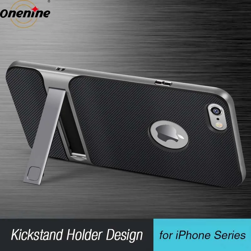 

Brand New Innovative 3D Kickstand Hybrid Case for iPhone 6 6s Plus Cover TUP+PC Royce 360 Protective Fundas for iPhone 7 7Plus