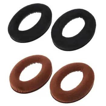 

ALLOYSEED 2pcs Replacement Ear Pads Earmuffs Cushion 11x8.5x2 cm HeadPhones Parts for Sennheiser HD598 Headphones