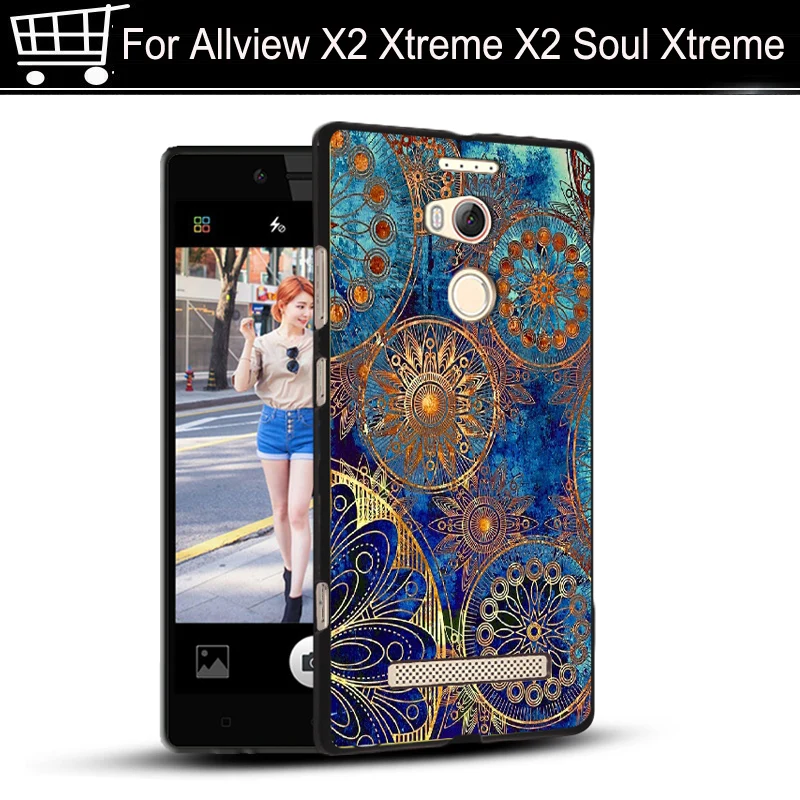 Для Allview X2 Xtreme Soul матовая задняя крышка из поликарбоната оболочка