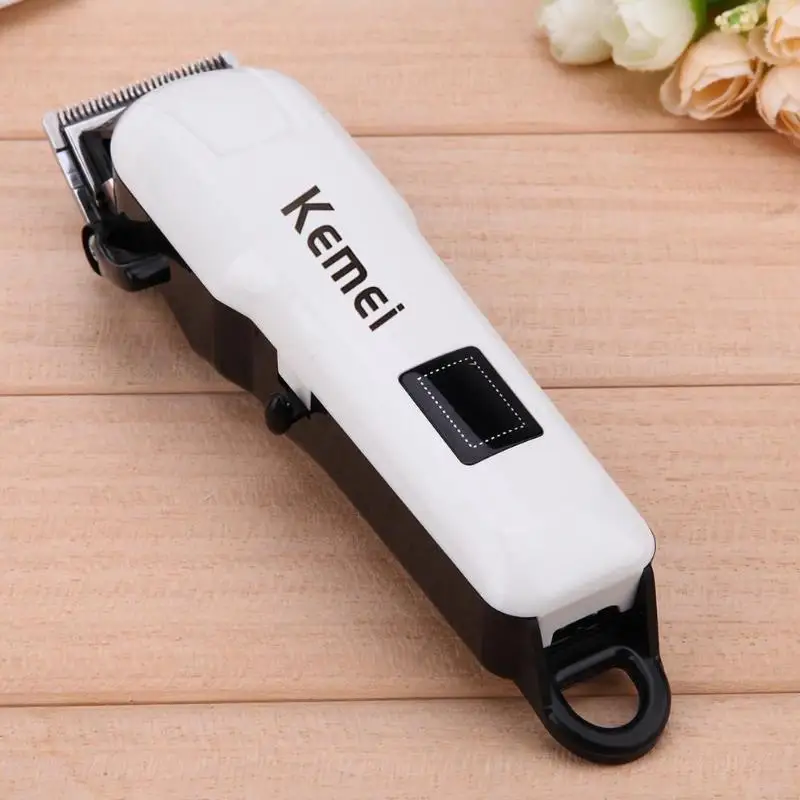 2019 New Rechargeable Electric Haircut Machine Professional LCD Display Hair Clipper Cordless Electric Hair Trimmer