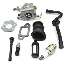 Zama Carburetor Cab Intake Manifold Fuel Gas Oil Filter Hose Line Kit For STIHL 023 025