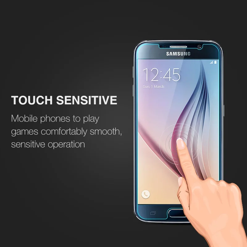 Nicotd Screen Protector Samsung Galaxy S6 Tempered Glass For Samsung Galaxy S6 Glass Film For Samsung S6 G920F Protective Film (3)