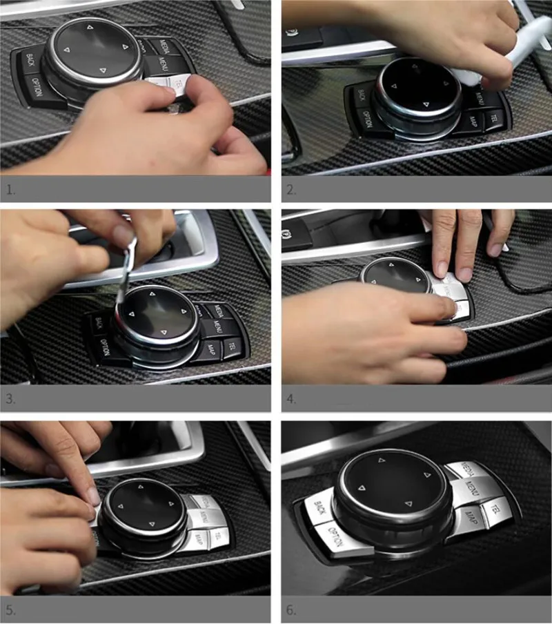 Консоль Предупреждение льная лампа Кнопка украшения Чехлы для BMW F30 F32 F34 f20 внутренняя передача мультимедийная рамка кнопки запуска наклейки