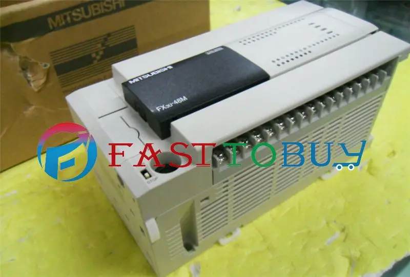 

NEW FX3U-48MT-ES-A PLC 100-240V AC 24DI 24DO Transistor Original with Programing Cable One Year Warranty