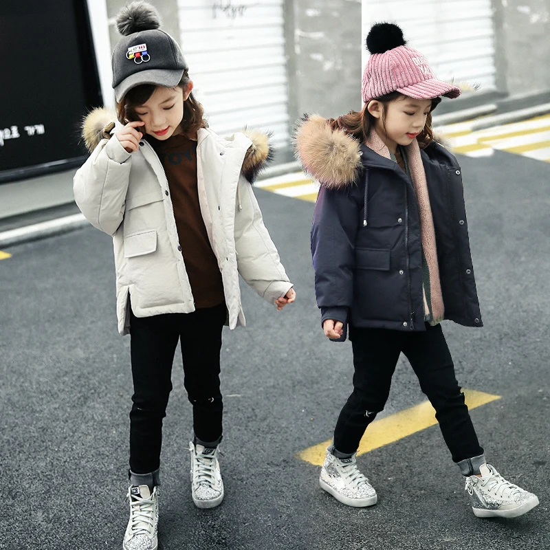 

OLEKID Children Girls Winter Coat 3-12 Years Kids Jacket For Girl Teenage Ounterwear Kurtka Zimowa Dziewczynka Winterjas Meisjes