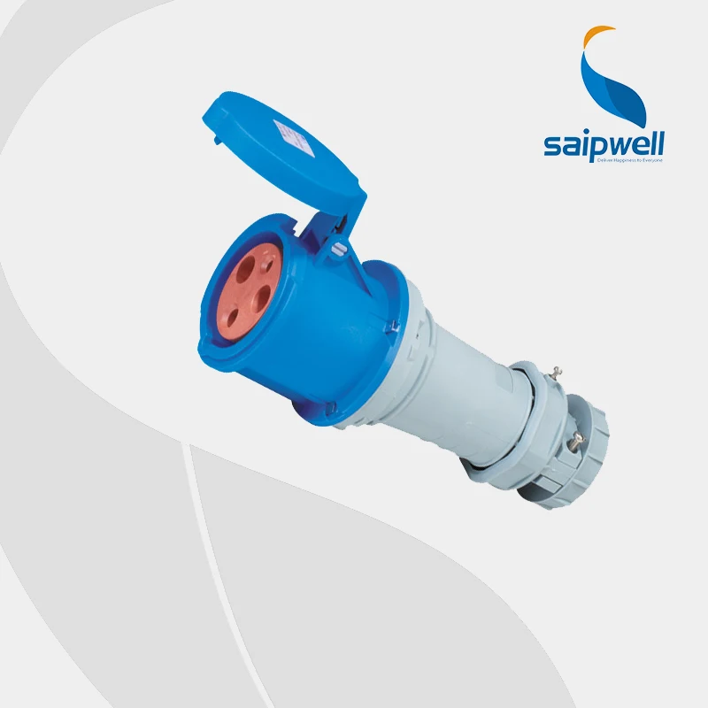 

2015 Waterproof IP44 cee 63 amp industrial plug & socket 230V 63A,SP1237