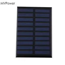 MVPower NEW 5V 0.8W 160mA Solar Panel Battery Solar power Panel Bank charger Module DIY Cell car boat home Portable Power Source