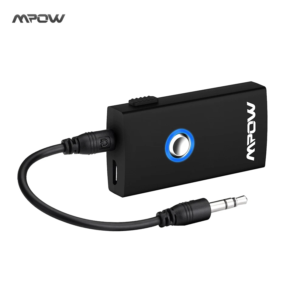Mpow MBT3 2-In-1 Wireless Bluetooth Music Streaming Switchable Transmitter and Receiver Speaker for Mobile Phone Tablets PC Mpow MBT3 2-In-1 Wireless Bluetooth Music Streaming Switchable Transmitter and Receiver Speaker for Mobile Phone Tablets PC