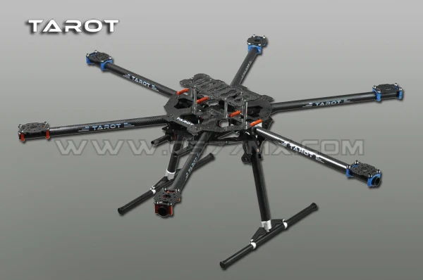 Quadcopter рама таро 3 K все углерод металл раскладной Hexacopter основной рама комплект FY680 TL68B01