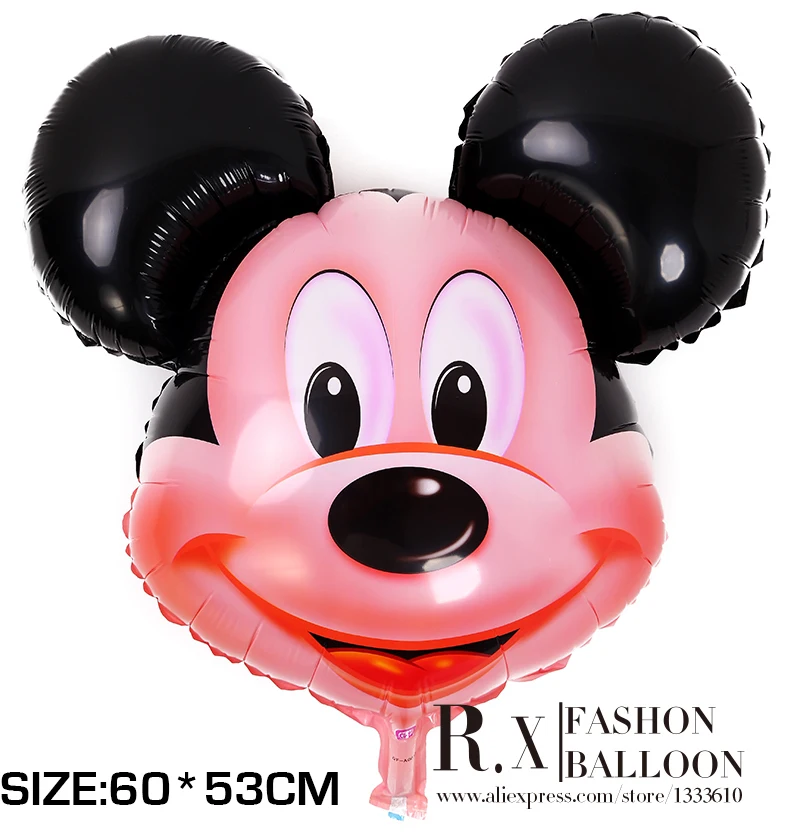 Mickey Mouse Birthday Party supplies Foil balloons Wedding Celebration
