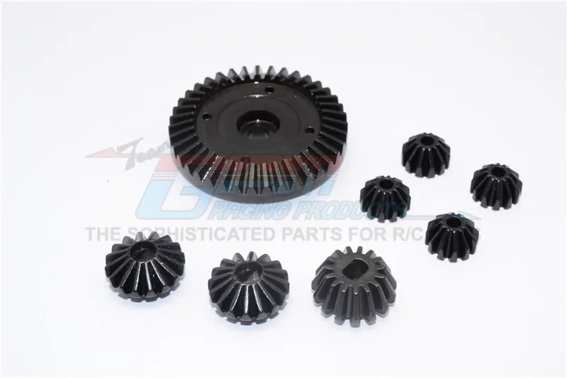 

Steel Ring Gear & Bevel Gear - 8pcs set for Tamiya TT02 TT02B