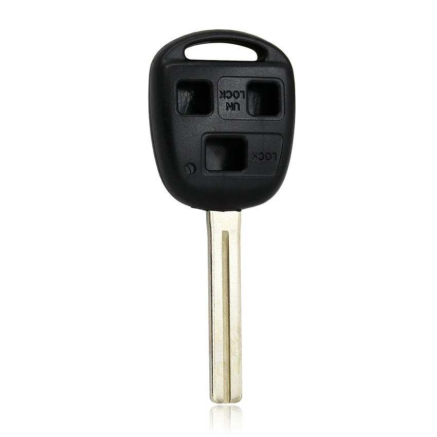 3 кнопки пустой пульт дистанционного ключа оболочки для Lexus ES300 LS400 LS430 LX470 SC300 SC400 SC430 TOY40 длинный ключ лезвия