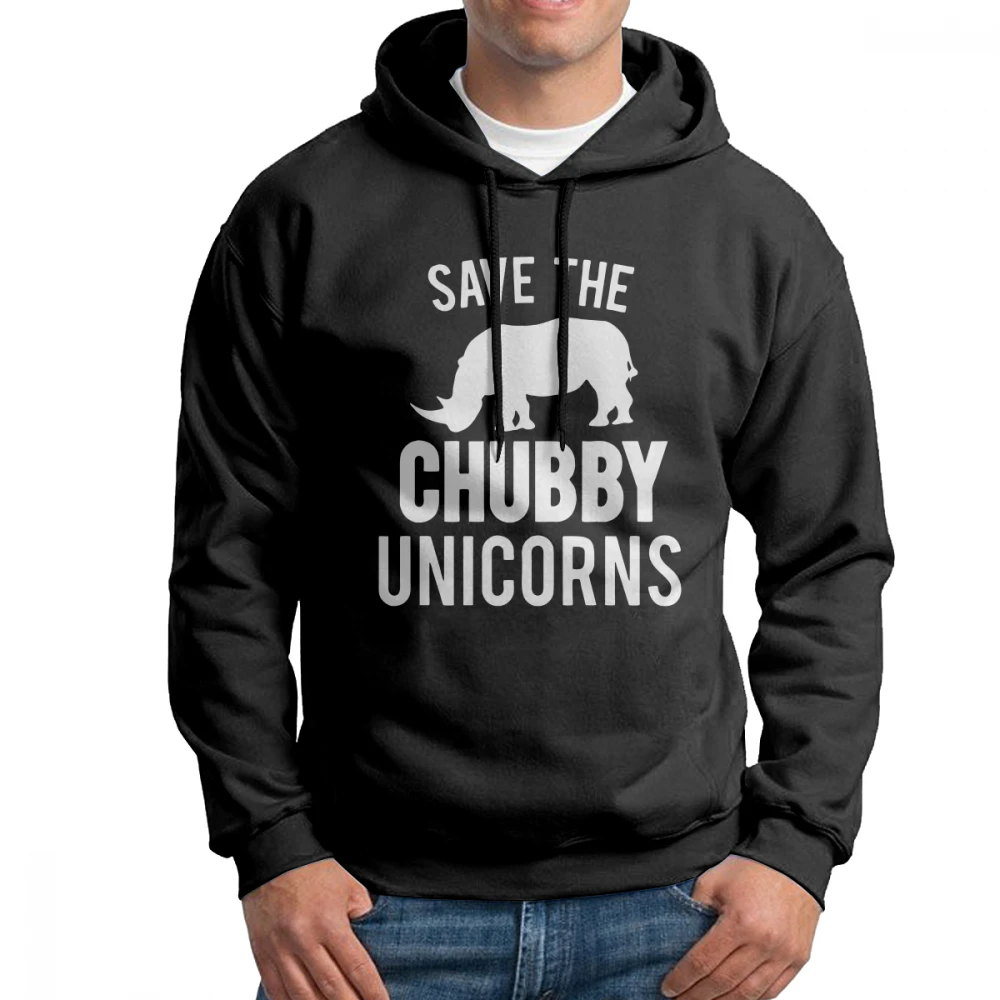 Save The Chubby Unicorn Man Sweatshirt Cotton Novelty Hoodies Wholesale Hoodie Shirtin Hoodies
