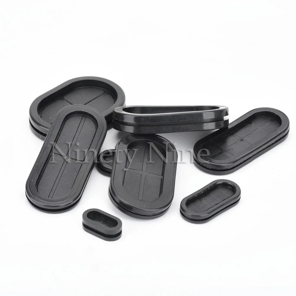 Custom Accents Oval Grommet Black Custom Accents Oval Grommet Black