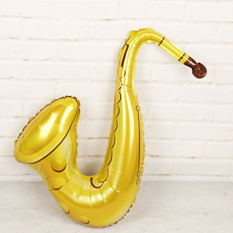 

5pcs Guitar Balloon Saxophone Inflatable Air Balloons Kids Toys wedding Birthday party decorations Bar Carnival Party Supplies