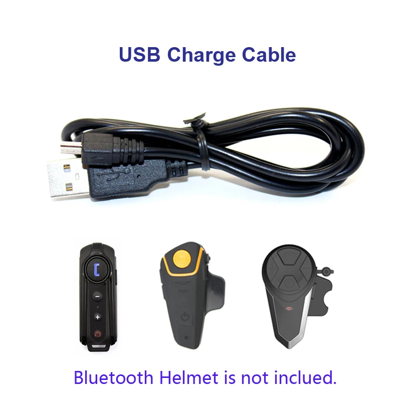 Аксессуары для внутренней связи на шлем usb кабель зарядки мотоциклов и Bluetooth Intercom