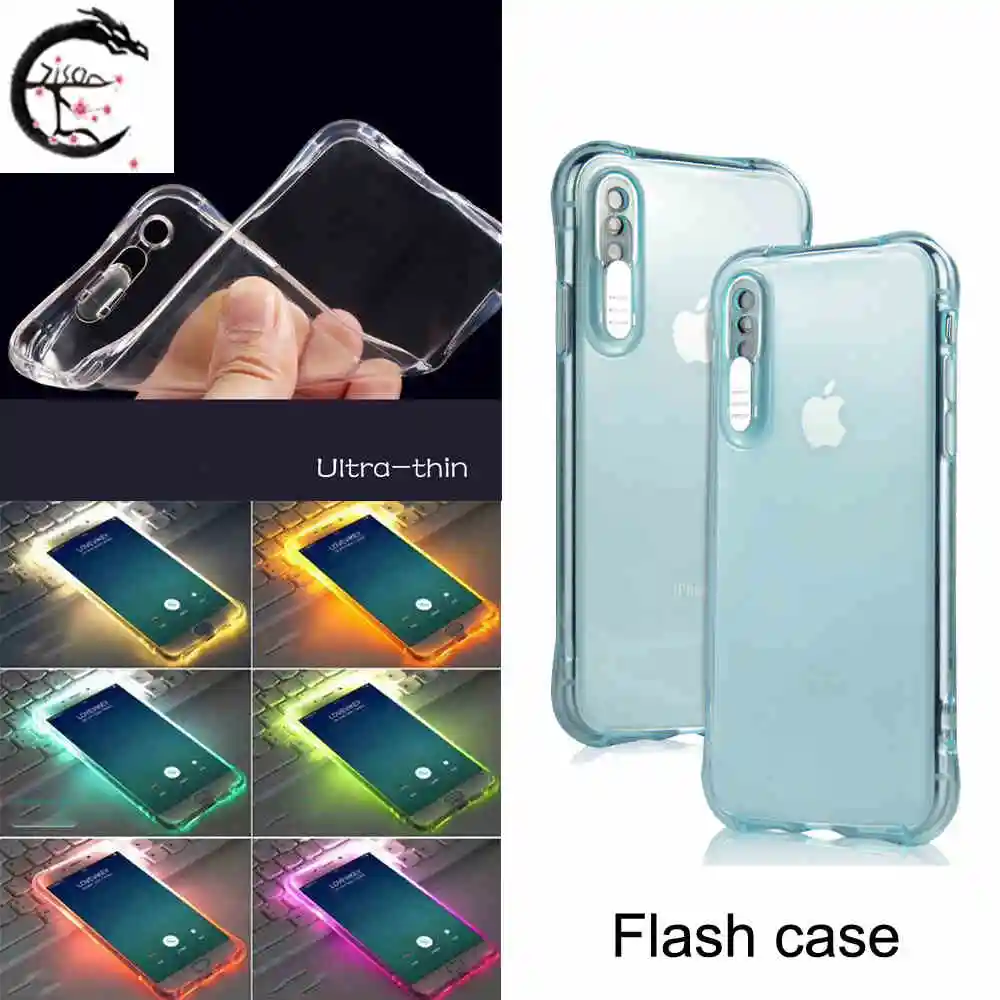 ТПУ чехол для вспышки Apple iPhone 11 Pro Xs Max XR X 6 6S 7 8 plus модный силиконовый телефона