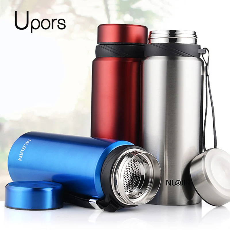 

UPORS Double Wall Design Stainless Steel Vacuum Flasks Thermos Cup Coffee Tea Milk Travel Mug Thermo Bottle Gifts Thermo Cup