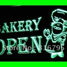 I175 открытый магазин пекарни витрина для выпечки светодиодный неоновые световые знаки Вкл/Выкл Переключатель 20+ цвета 5 размеров