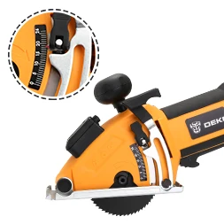 Deko qd6905lr mini serra circular com laser