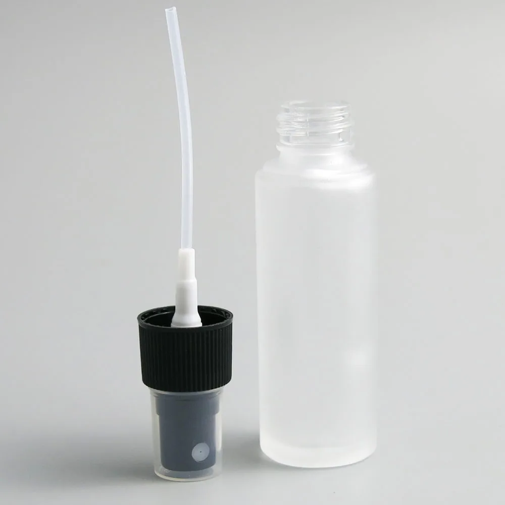 Mollpety Vaporisateur transparent en verre d/époli 15 ml