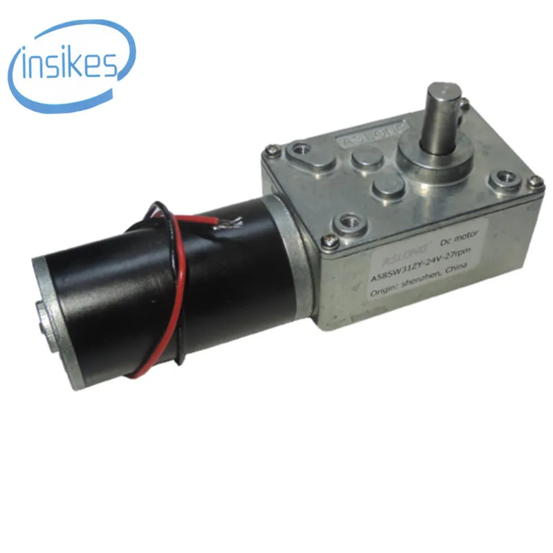 

A58SW31ZY Worm Gear Motor DC 12V High Power Torque 16RPM 27RPM 80RPM 160RPM 260RPM 470RPM