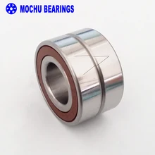 MOCHU – roulements à Contact angulaire scellés, roulements à broche de vitesse, CNC 7005, H7005C 2RZ P4 DB A 25x47x12 25x47x24, 1 paire, ABEC-7
