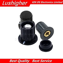 5 шт. WXD3-13-2W ручка высокого качества черная ручка подходит для WXD3-13 2 Вт Кнопка крышка повернуть вокруг специальный потенциометр ручка