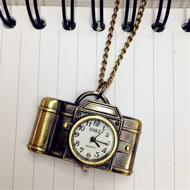 Montre Femme Top Disegno Della Macchina Fotografica Di Marca Unisex Dell'annata Montre Femme Top Disegno Della Macchina Fotografica Di Marca Unisex Dell'annata