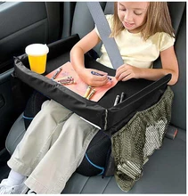 New Child Safety Stroller Parent Console Organizer Kid Car Safety Seats Toys Tray Foreign Tourism Tray
