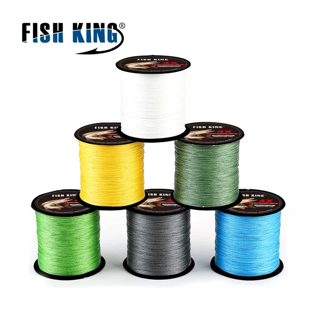 Best Price FISH KING Brand TriPoseidon Series 300M 330Yards PE Braided Fishing Line 4 stands 8LB 10LB 20LB 60LB Multifilament Fishing Line Best Price FISH KING Brand TriPoseidon Series 300M 330Yards PE Braided Fishing Line 4 stands 8LB 10LB 20LB 60LB Multifilament Fishing Line