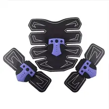 Пресса стимуляции мышц Мощность Фитнес вибрации Plat Пояс тренер миостимулятор ABS руку, массажер для тела