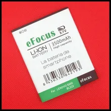 eFocus New Arrival 3500mAh BL222 Battery Use for Lenovo S660 S668T Free Shipping