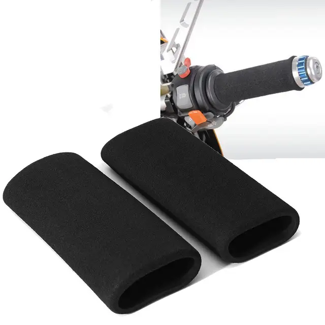 2PCS Motorbike Handlebar Grip  Cover Motorcycle Slip on 