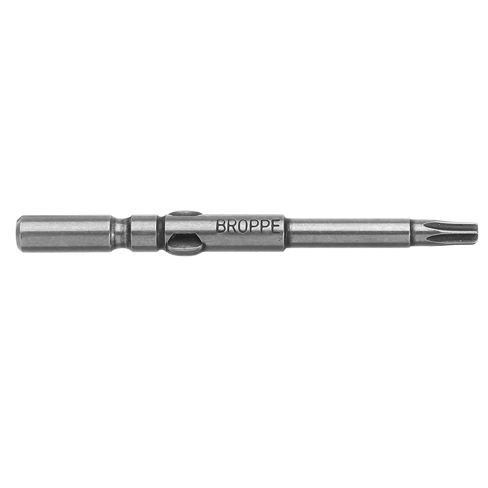 BROPPE 7 шт. T6-T20 Torx Магнитный S2 Сталь отвертки набор 5 мм круглый хвостовик электрические отвертки ручной инструмент