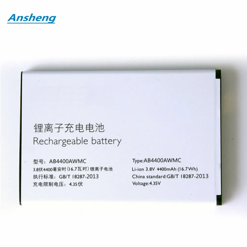 

Ansheng High Quality 4400Mah AB4400AWMC battery for PHILIPS Xenium V387 CTV387 Smartphone