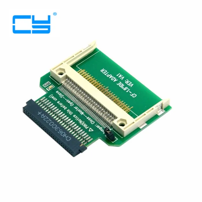 

1pcs/ CF Compact Flash Merory Card to 50pin 1.8 Inch IDE Hard Drive SSD Converter Adapter for Toshiba