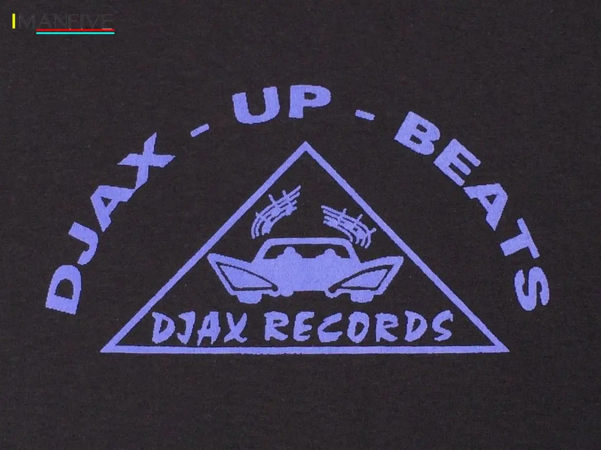 

DJAX RECORDS T-SHIRT DUTCH DETROIT CHICAGO HOUSE TECHNO ACID JUNKIES RON TRENT