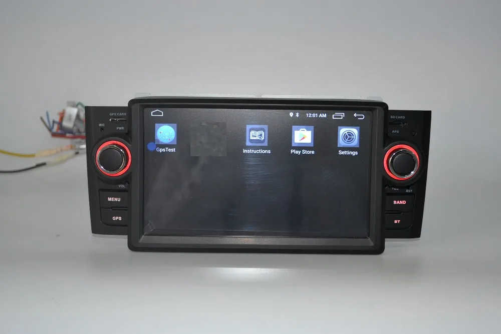 Excellent 7 inch 2 din android 9 car DVD gps navigation for fiat LINEA,radio,wifi,quad core,English,russian,french 20