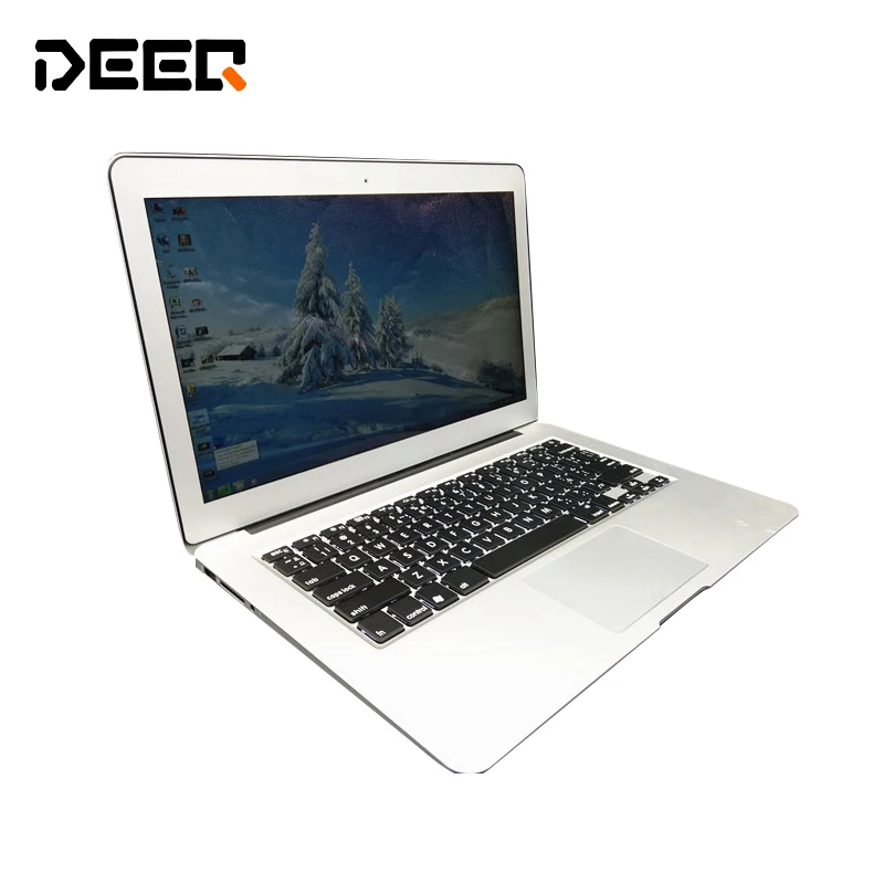 

Free Shipping Flashlight keyboard 13.3 Inch Ultrabook Laptop Aluminum Metal Case I3 1.4Ghz 2GB/32GB SSD 7000mAh USB3.0 computer