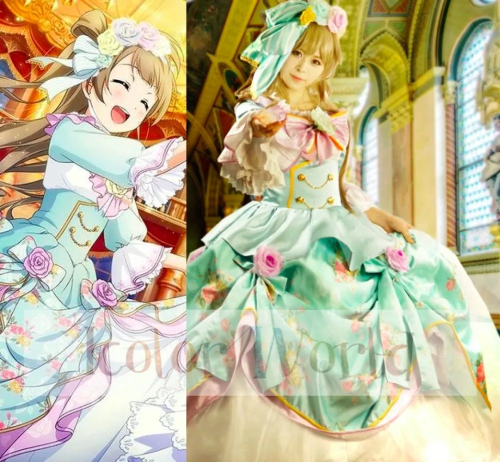 

Cute Love Live! Kotori Minami Ball Ver. Cosplay Costume